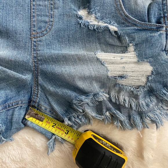 Jean • Denim • Shortalls • Short Overalls • Rue 21 • NWT • - Picture 3 of 5